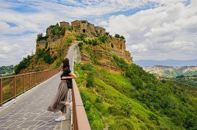 Tagesausflug Civita & Orvieto ab Rom mit Wein-Mittagessen